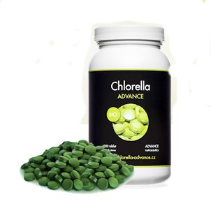 chlorella tablety